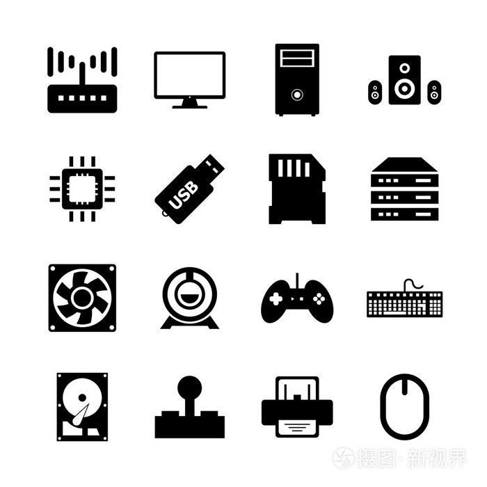 計(jì)算機(jī)硬件圖標(biāo)與電子產(chǎn)品 技術(shù)開發(fā)與銷售的雙重引擎